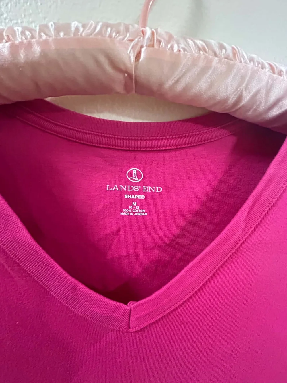 Lands End crisp neck